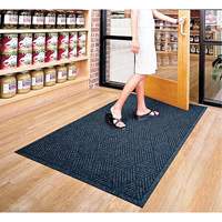 Tapis WaterHog  Max Diamond Fashion, Essuie-pieds/grattoir, 3' x 10' x 3/8", Indigo - M+A Matting 229771310170