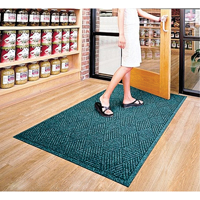 WaterHog&reg; Max Diamond Fashion Mat, Wiper/Scraper, 4' x 8' x 3/8", Southern Pine - M+A Matting 22977248170