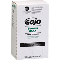 Nettoyant &agrave; mains Pro TDX 2000 Supro Max, Lotion, 2 L, Recharge, Sans parfum - Gojo 7272-04