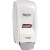 Distributeur sac-en-boîte s&eacute;rie 800, &agrave; pression, Capacit&eacute; de 800 ml, Format Cartouche de recharge - Gojo 9034-12