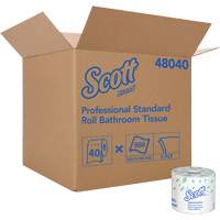 Papier hygi&eacute;nique Scott, 2 Pli, 550 Feuilles/Rouleu, Blanc - Kimberly-Clark 48040