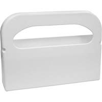 Distributeur de couvre-si&egrave;ges de toilettes pli&eacute;s en deux Health Gards - Hospeco HG-1-2