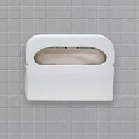Distributeur de couvre-si&egrave;ges de toilettes pli&eacute;s en deux Health Gards - Hospeco HG-1-2