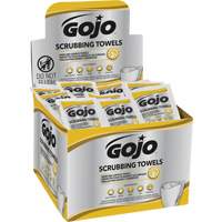 Scrubbing Towels, 80 Wipes, 12-1/4" x 10-1/2" - Gojo 6380-04