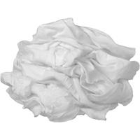Chiffon, Coton/Polyester, Blanc, 20 lb -  