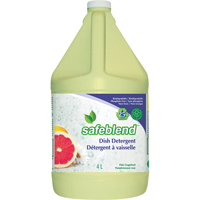 Dish Detergent, Liquid, 4 L, Pink Grapefruit - Safeblend VCPGG04