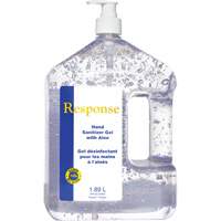 Gel d&eacute;sinfectant pour les mains &agrave; l'alo&egrave;s Response, 1890 ml, Bouteille &agrave; pompe, 70 % alcool - Grime Eater 88-07