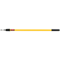 Handle, Aluminum, Telescopic, Quick-Connect Tip, 48"-72" Length - Rubbermaid FGQ75500YL00