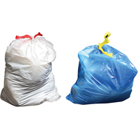 Sacs &agrave; d&eacute;chets Sure-Tie, Fort, 33" la x 38" lo, 0,9 mils, Transparent, Capacit&eacute; 121,13 L (32 gal.) - Alte-Rego STDS3338CL03 32 GA - CL