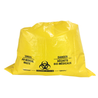Sacs pour d&eacute;chets bio-m&eacute;dicaux Sure-Guard, Biorisque, 29" lo x 21-1/2" la, 2 mil - Alte-Rego BHPRT2229YL200