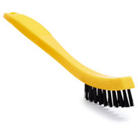 Brosse &agrave; carrelage et coulis, Longeur de 8-1/2" - Rubbermaid FG9B5600BLA