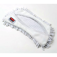 Hygen Flexible Flat Mop, Microfibre - Rubbermaid FGQ86100WH00