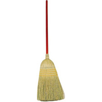 Balai de mais naturel, Trois cordes, Manche Bois - Rubbermaid FG638400ORAN
