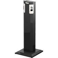 Cendrier sur socle, Sur pied, M&eacute;tal, Capacit&eacute; 1,6 gal. US, Hauteur 41-1/2" - Frost 920