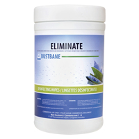 Eliminate Virucide Wipes, 7" x 8", 180 Count - Dustbane 53377