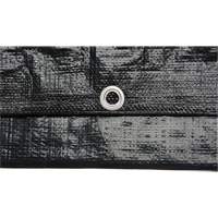 Tarp, Light Industrial Duty, Black, 8' x 10' x 8 mils -  