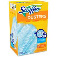 Dusters Cleaner Refill, Slip On Style, Microfibre, 5" L x 3-1/2" W - Swiffer 21459