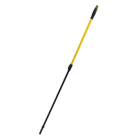 Maximizer Quick-Change Extension Handle, Metal, Telescopic, Quick-Connect Tip, 1-3/4" Diameter, 35-1/2" Length - Rubbermaid 2018789