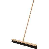 Push Broom, 36", Coarse, Synthetic Bristles -  