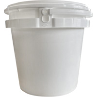 Seau avec couvercle, Plastique, 2,3 gal. -  