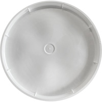 Seau avec couvercle, Plastique, 5,25 gal. -  