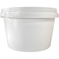 Seau avec couvercle, Plastique, 1,03 gal. -  