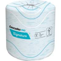 Papier hygi&eacute;nique Pro Signature, 2 Pli, 400 Feuilles/Rouleu, Longueur 133', Blanc - Cascades B625