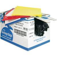 Sacs &agrave; d&eacute;chets industriels, 3T-Fort, 35" la x 50" lo, 2,7 mils, Orange - Ralston 682106