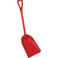 Pelle en un seul morceau pour la transformation des aliments, Lame 14" x 17", Longueur de 42-1/2", Plastique, Rouge - Vikan 69824