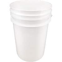 Heavy-Duty Pail, Plastic, 6 gal. - WP Innova 750-DISC