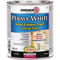 Perma-White&reg; Mold & Mildew-Proof Interior Paint, 931 ml, Can, White - Zinsser Z02755
