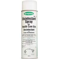 Produit d&eacute;sinfectant &agrave; vaporiser pour soins de sant&eacute;, 20 oz, Canette a&eacute;rosol - Sprayway 1000007210