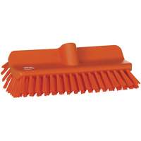 Brosse surfaces hautes et basses, Soies Moyen, Longueur de 10-1/4", Orange - Vikan 70477