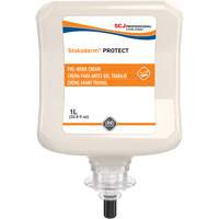 Cr&egrave;me protectrice pure Stokoderm, Cartouche en plastique, 1000 ml - SC Johnson Professional UPW1L