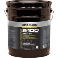 9100 System DTM Epoxy Mastic Base, Safety Orange, 5 gal., Pail - Rust-Oleum 297081