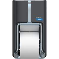 Pro Tandem Top-Bottom High Capacity Toilet Paper Dispenser, Multiple Roll Capacity - Cascades C310