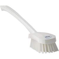 Brosse &agrave; manche long, Soies Ferme, Longueur de 16-3/10", Blanc - Vikan 41865