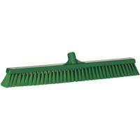 T&ecirc;te de balai-brosse pour petites particules, Crins Fin, 24", Polyester, Vert - Vikan 31992