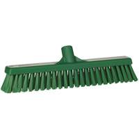 T&ecirc;te de balai-brosse &agrave; soies combin&eacute;es, Crins Cors&eacute;/Fin, 16-1/2", Polyester, Vert - Vikan 31742