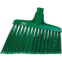 T&ecirc;te de balai oblique, Crins &agrave; bout ouvrant, 11-1/2", Polyester, Vert - Vikan 29162
