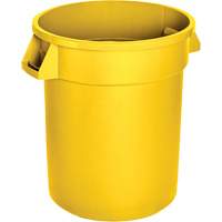 Contenant &agrave; d&eacute;chets, Poly&eacute;thyl&egrave;ne, 44 gal. US - M2 Professional WM-PRH4444-YE