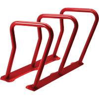 Surf Bike Rack, Steel, 6 Bike Capacity - Frost 2090-RED
