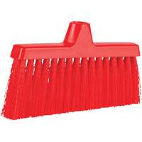 Balai oblique ColorCore, Crins Moyen, 10", Polypropyl&egrave;ne, Rouge - Vikan 310114