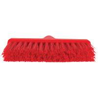 Balai oblique ColorCore, Crins Moyen, 10", Polypropyl&egrave;ne, Rouge - Vikan 310114