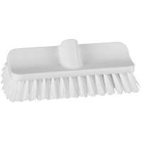 ColorCore High-Low Brush, Stiff Bristles, 10" Long, White - Vikan 366215