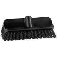 Brosse &agrave; angle double ColorCore pour surfaces hautes et basses, Soies Ferme, Longueur de 10", Noir - Vikan 366219