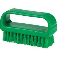 Brosse &agrave; ongles ColorCore, Soies Moyen, Longueur de 4", Vert - Vikan 643312