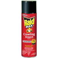 Insecticide contre les insectes rampants Raid Max, 500 g, Canette a&eacute;rosol, &agrave; base de solvant - SC Johnson 10062300017918