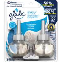 Glade&reg; PlugIns&reg; Scented Oil Refills, Clean Linen&reg;, Cartridge - SC Johnson 10062300841018