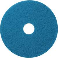 Tampons de nettoyage pour planchers, 14", Nettoyage/&agrave; r&eacute;curer, Bleu - Americo 400414
